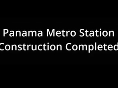 Stasiun Metro Panama Bangunan Baja Struktur Baja